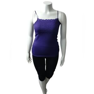 Y2K Boutique Essentials Women's Lace‎ Babydoll Cami Top size S Romantic Feminine